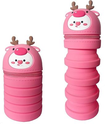 좋은 가격 접이성 실리콘 연필 상자 청소가 쉽다 방수 서류품 온라인으로