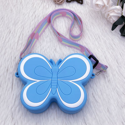 좋은 가격 귀여운 나비 크로스보디 가방 유아 크로스보디 가방 지갑 어깨 가방 핸드백 크로스보디 가방 아이용 동전 가방 온라인으로