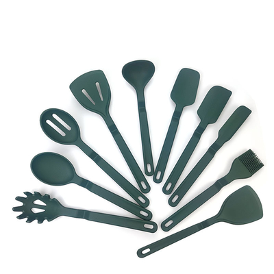 10 pcs 실리콘 주방용품 주방용품 세트 주방용품 주방용품 스파툴라 스푼 터너 휘스크 톱, 식기 세척