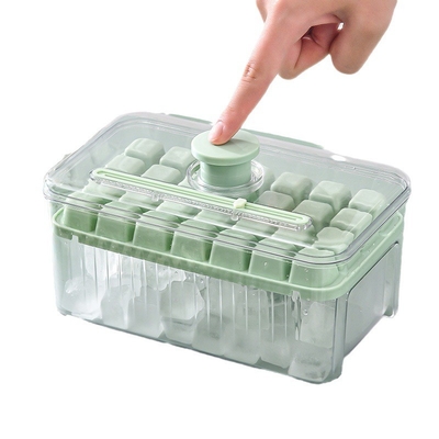 냉장고 식품 등급 아이스 큐브 트레이 뚜?? 과 비인 BPA 무료 실리콘 아이스 큐브 트레이 폼