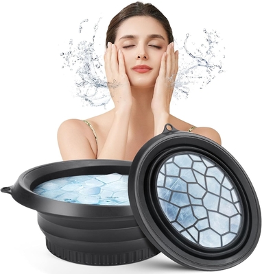 좋은 가격 Space-Saving Silicone Foldable Ice Bowl - Multi-Purpose Cold/Hot Therapy for Face & Beauty Treatments Perfect for Ice Facial Massage & Makeup Removal 온라인으로