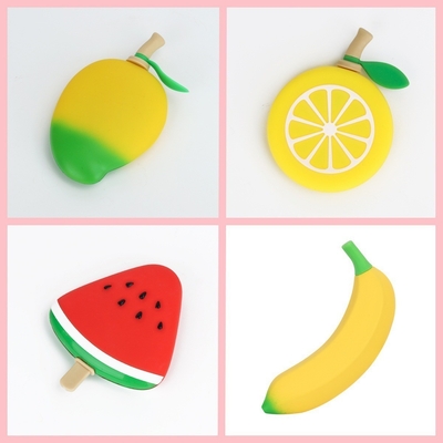 과일 실리콘 곰팡이 BPA 없는 재사용 가능한 식용 실리콘 얼음 큐브 트레이 수박, 레몬, 파인애플 모양으로 얼음, 초콜릿, 과자, 젤리, 비누 및 기타를 위한 유연한 비 붙지 않는 곰팡이