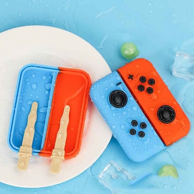 DIY 만화 실리콘 아이스크림 곰팡이 BPA 없는 재사용 식품용 아이스크림 트레이 과일과 동물 모양의 아이스크림 트레이 사용이 쉽고 붙지 않고 여름 맛을 먹기 안전합니다