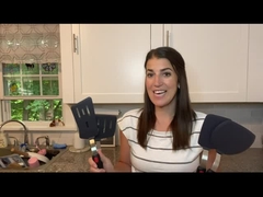 콧수염 열 저항성 실리콘 요리 스파툴라 터너 세트