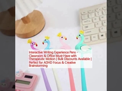 인터랙티브 글쓰기 경험 펜 - 치료 운동과 함께 교실과 사무실에서 필수품입니다. 대용량 할인 가능합니다. ADHD 집중과 창의적인 브레인스토밍에 적합합니다.