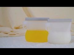 엄마에게 친화적인 실리콘 모유 저장팩: 내열성, 누수 방지 및 세척 용이